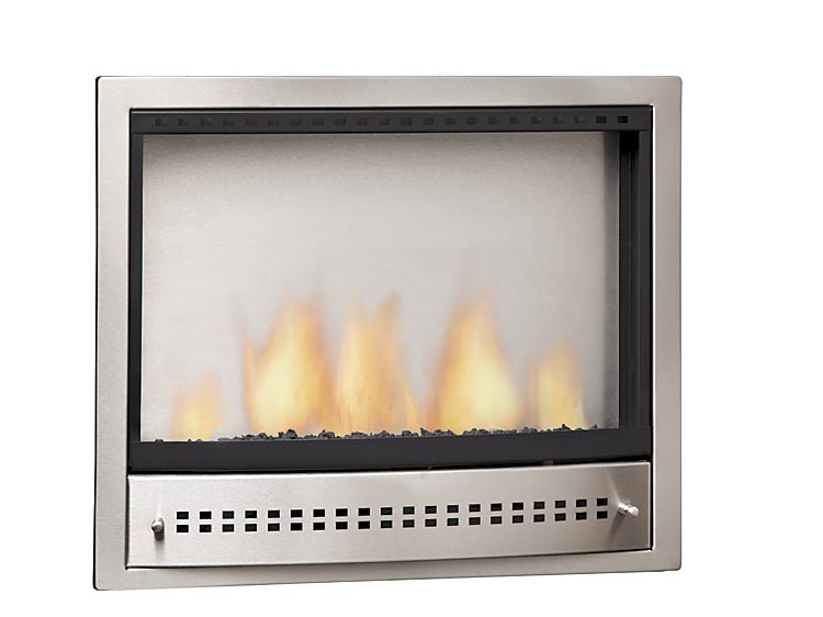 Chad-O-Chef - Hanging Fireplace - Stainless Steel Frame - Plain Back