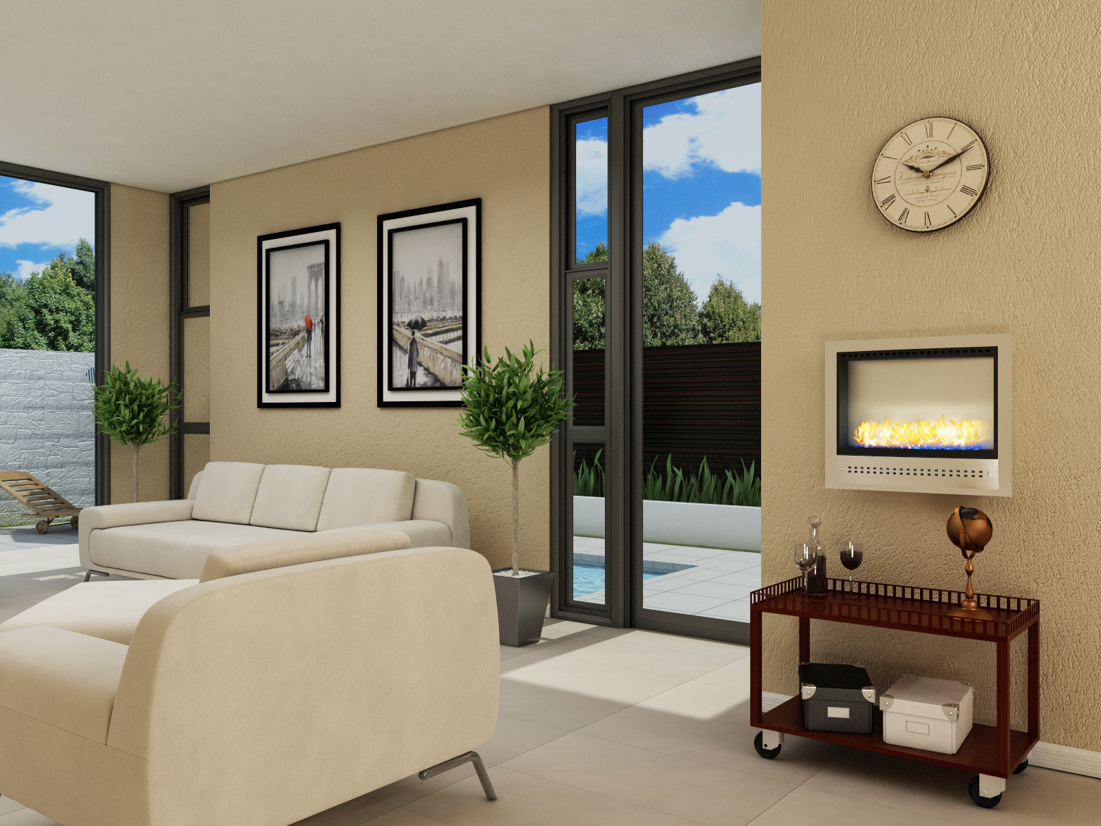 Chad-O-Chef - Hanging Fireplace (VFP512) - Granny Flat